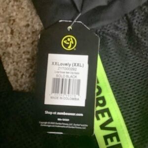 Zumba Fitness Bold Black Long Sleeve Tee